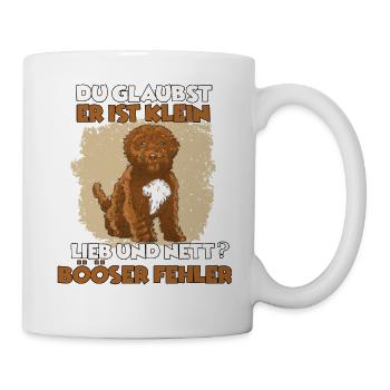 Cockapoo Geschenk Pudel Hundeliebhaber Cockapoo - Tasse - Weiß - Rechts