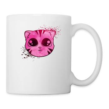 Mignon chat Kawaii - Mug blanc - blanc - Droite