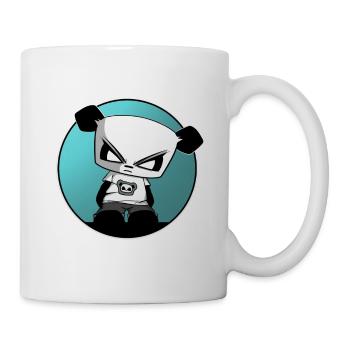Gaming Panda Gangsta Panda funny cute cool - Mug - white - Right