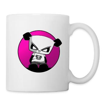 Gaming Panda Gangsta Panda funny cute cool - Mug - white - Right