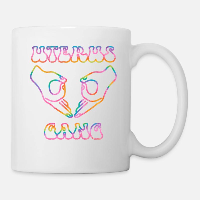 Gang de l’utérus - Mug blanc - blanc