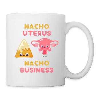 Nacho Utérus Nacho Business - Mug blanc - blanc - Droite