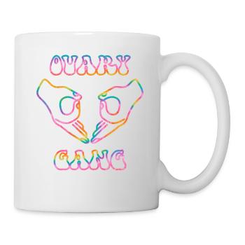 Eierstockbande - Tasse - Weiß - Rechts