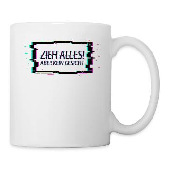 Techno Musik - Tasse - Weiß - Rechts