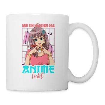 Anime Spruch Weeb Otaku - Tasse - Weiß - Rechts