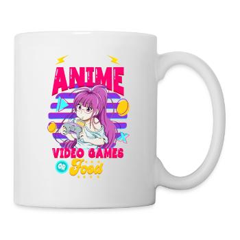 Anime Spruch Weeb Otaku - Tasse - Weiß - Rechts