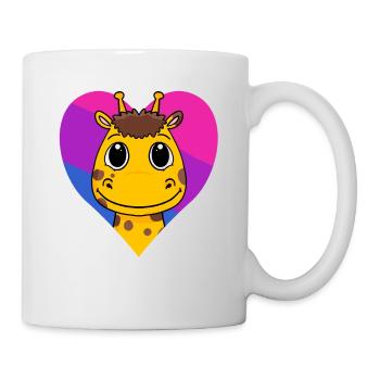 Bisexuell Giraffe Geschenk - Tasse - Weiß - Rechts