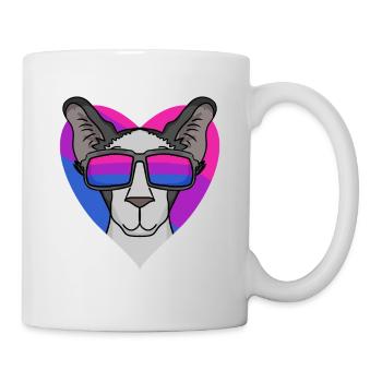 Bisexuell Orientalisch Kurzhaar Katze Geschenk - Tasse - Weiß - Rechts