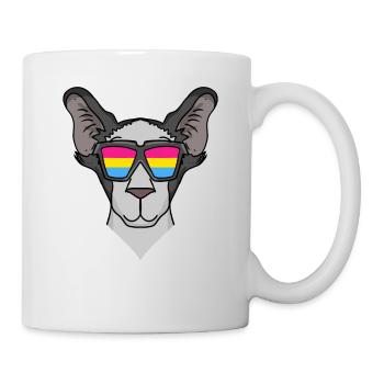 Pansexual Oriental Shorthair - Cat - Mug - white - Right