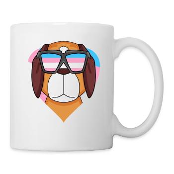 Transgender Transsexuell Bernhardiner Hund - Tasse - Weiß - Rechts