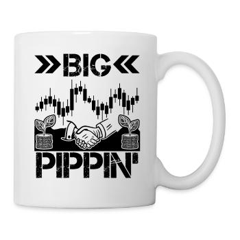 Big Pippin' Funny Forex Trader Memes Quote - Mug - white - Right