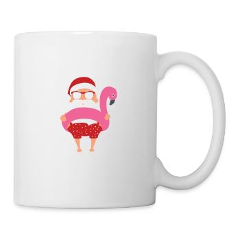 Drôle d’été Vacances à la plage tis le soleil de la mer Christ - Mug blanc - blanc - Droite