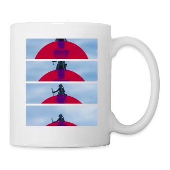 Madrid Espagne Ville Skyline Accueil Amour - Mug blanc - blanc - Droite