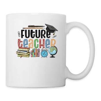 Costume de futur enseignant pour enfants - Mug blanc - blanc - Droite