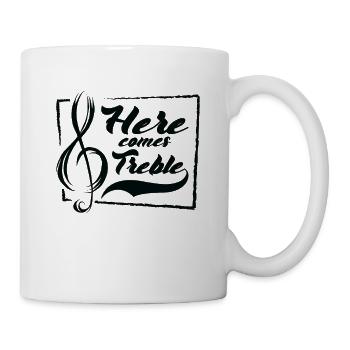 Music Treble Clef Music Symbol Musician - Mug - white - Right