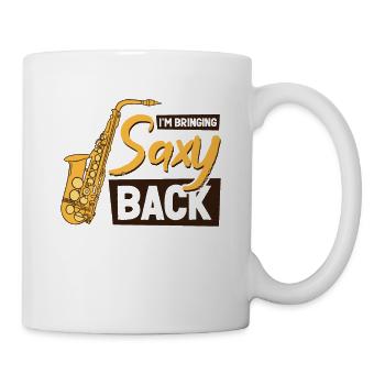 Musique Saxophone Musique classique Saxophoniste - Mug blanc - blanc - Droite