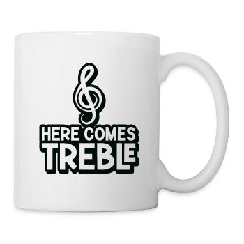 Music Treble Clef Music Symbol Musician - Mug - white - Right