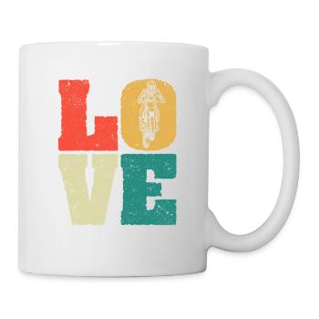 Dirt Bike Dear Biker Riders Motocross Lovers - Mug - white - Right