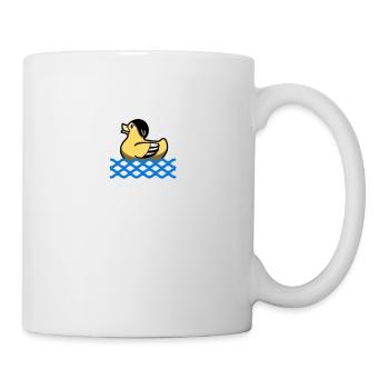 Schwimmen Spruch Lustig Ein Leben ohne Schwimmen - Tasse - Weiß - Rechts
