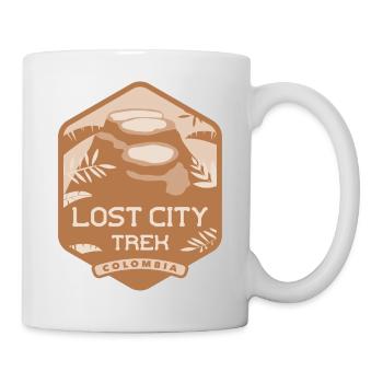 Lost City Trek - Kolumbien - Tasse - Weiß - Rechts