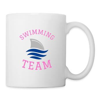 Équipe de natation de natation de compétition - Mug blanc - blanc - Droite