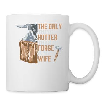 La seule chose qui est plus difficile que - Mug blanc - blanc - Droite