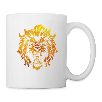 Lion Roar - Tasse - Weiß - Rechts