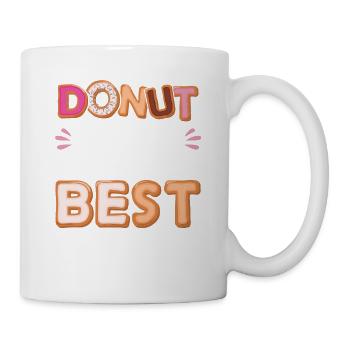 Donut Stress Faites de votre mieux | Donut Lover Tshirt | - Mug blanc - blanc - Droite