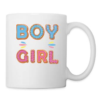 Garçon ou fille que nous connaissons - Mug blanc - blanc - Droite