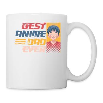 Best Anime Dad Ever | Anime Lover | Otaku Shirt | - Mug - white - Right