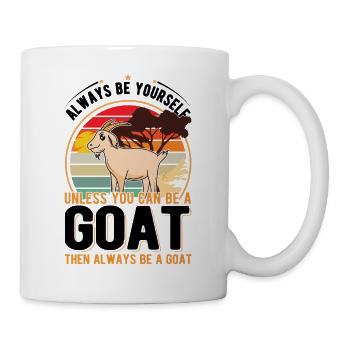 Chèvre Cadeau Chèvre Gardien Chèvre - Mug blanc - blanc - Droite