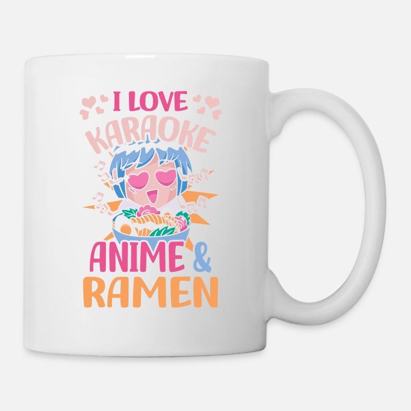 Karaoke Anime | Anime Lover | Anime lovers | - Mug - white