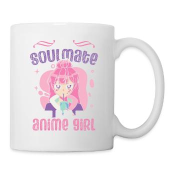 My Soulmate Is An Anime Girl | - Mug - white - Right