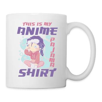 This Is My Anime Pajama Clothing | - Mug - white - Right
