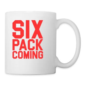 Six Pack à venir 28 - Mug blanc - blanc - Droite