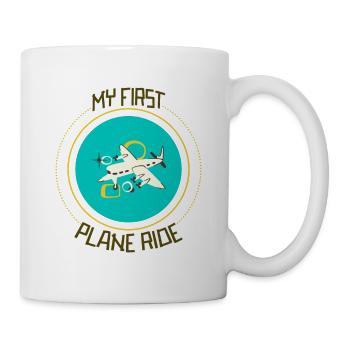 My First Plane Ride 33 - Tasse - Weiß - Rechts