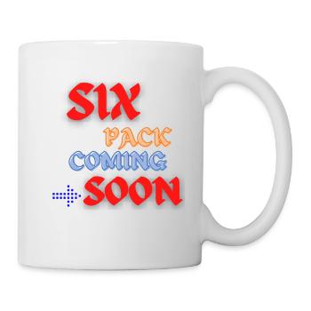 Six Pack Coming Soon 34 - Tasse - Weiß - Rechts