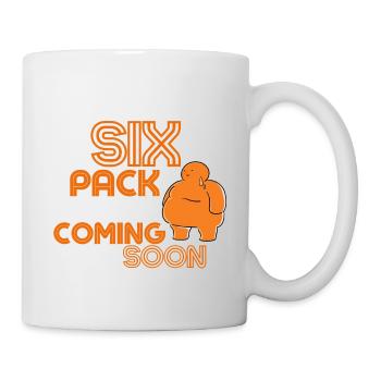 Six Pack à venir 37 - Mug blanc - blanc - Droite