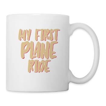 My First Plane Ride 44 - Tasse - Weiß - Rechts