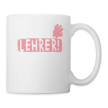 Lehrer Lehrerin Klassenlehrer Klasse Lehrer - Tasse - Weiß - Rechts