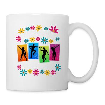 Schlagerparty Schlager Gehen Immer - Tasse - Weiß - Rechts