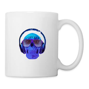 Techno Musik - Tasse - Weiß - Rechts