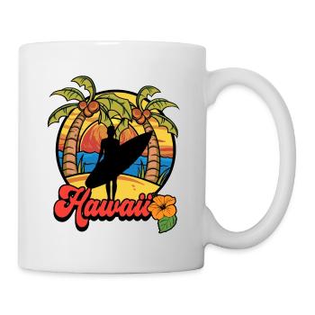 Surfing Surf Surfer Hawaii - Mug - white - Right
