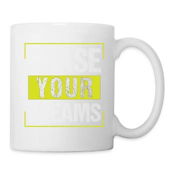 Poursuivez vos rêves - Mug blanc - blanc - Droite