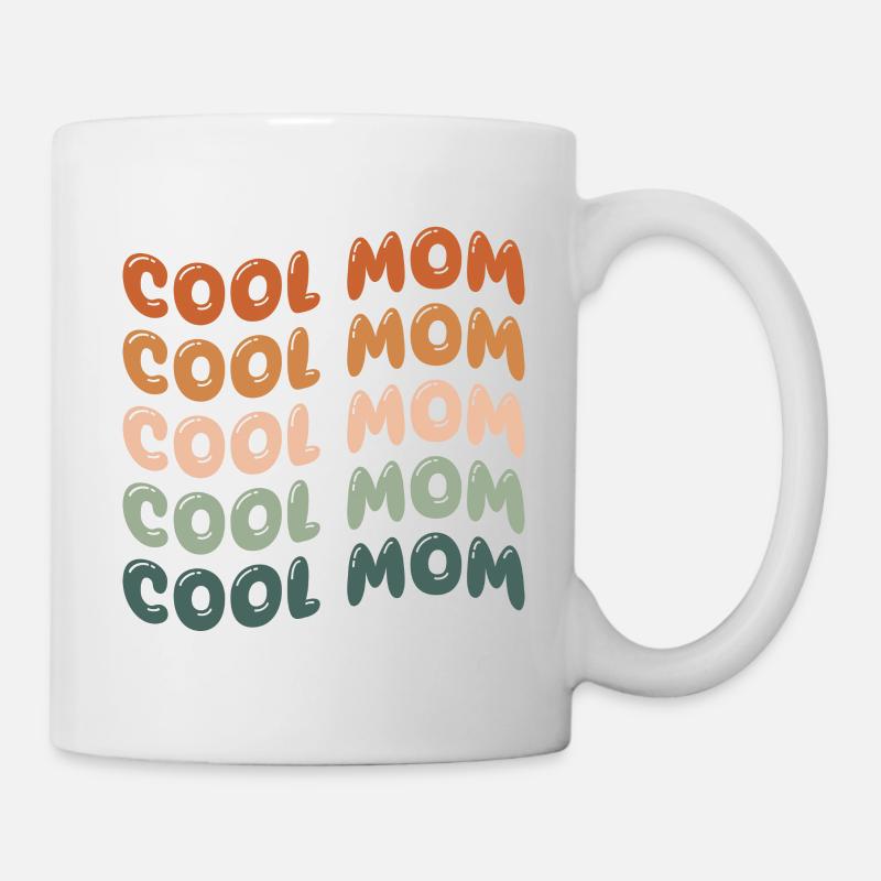Cool Mom - Tasse - Weiß