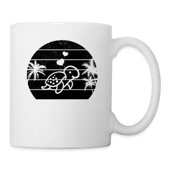 Turtle Sunset Turtle Lovers - Mug - white - Right