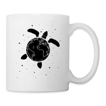 Turtle Earth Sea Turtle Planet - Day of - Mug - white - Right