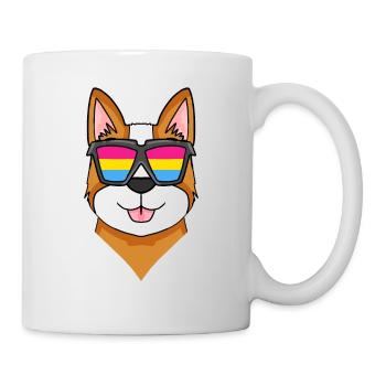 Pansexuel Gallois Corgi Pembroke Chien - Mug blanc - blanc - Droite