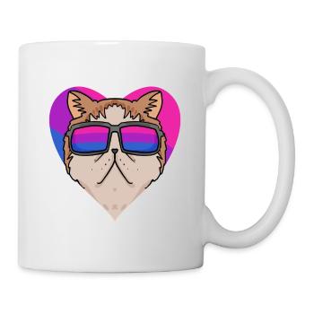 Bisexuell Exotische Kurzhaarkatze Katze Geschenk - Tasse - Weiß - Rechts