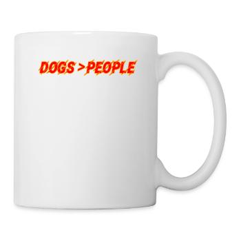 Chien. - Mug blanc - blanc - Droite